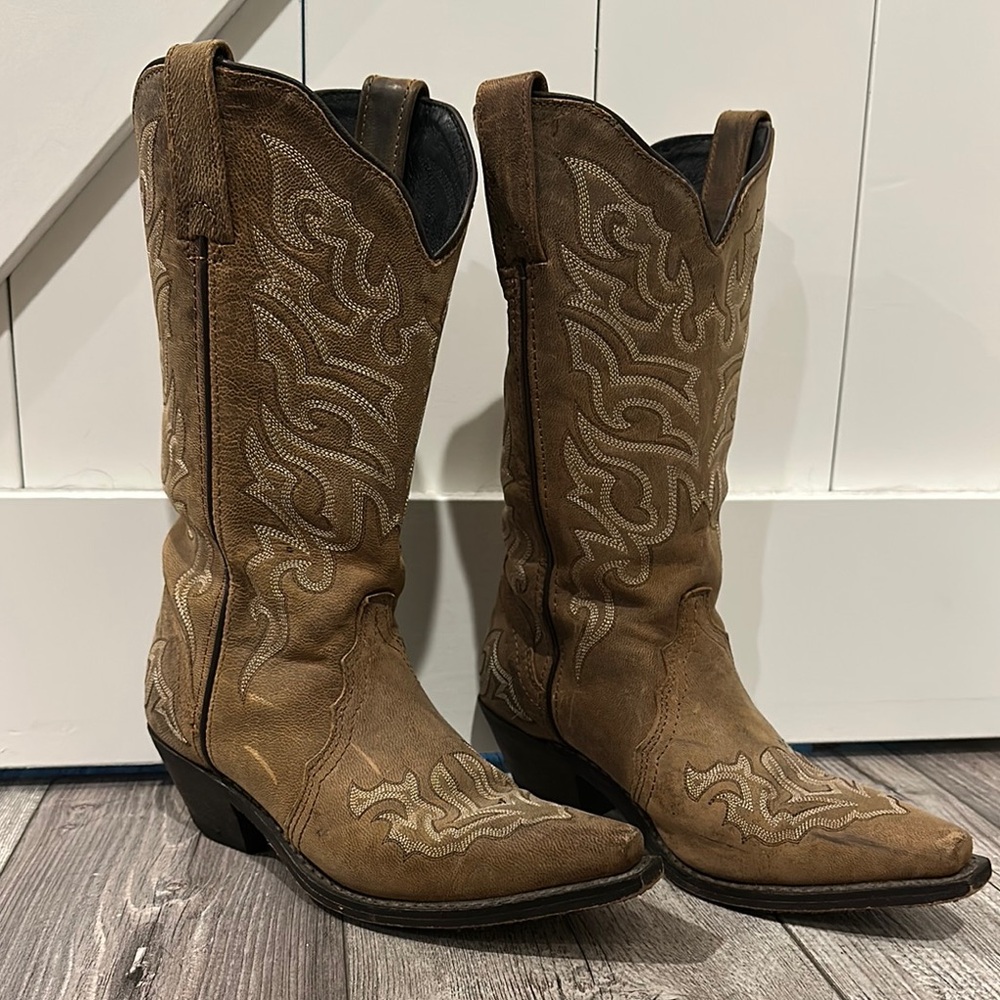 Brown Western Cowboy Boots